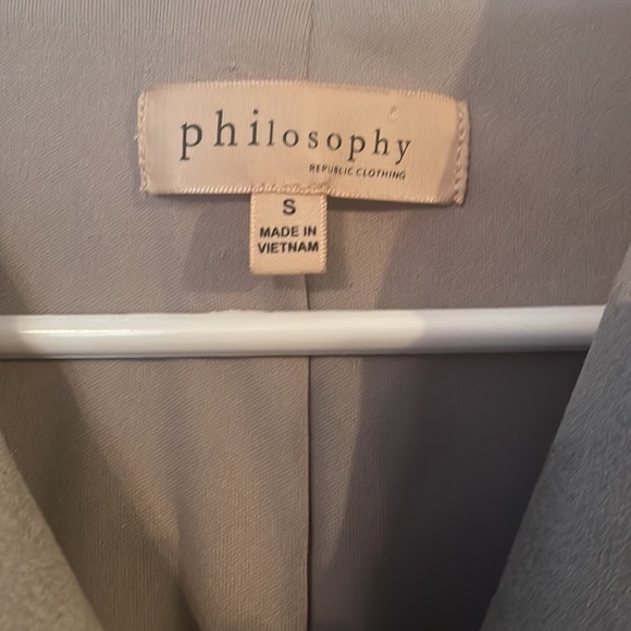 Philosophy Vegan Suede Moto Vest - Picture 3 of 7